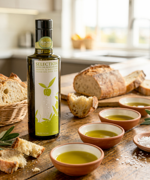 Olive oil tasting